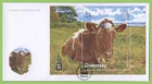 Guernsey 2016 World Stamp Show, New York. Guernsey Cow M/S on First Day Cover