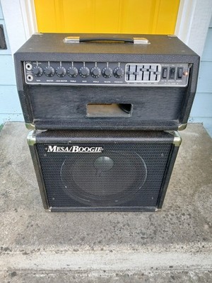 Vintage Mesa Boogie .50 Caliber + Factory Custom Amplifier Amp Head & Footswitch