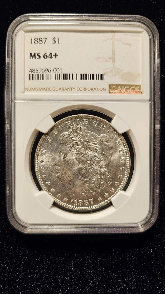 NGC 1887 Year Grade MS 64 Morgan US Dollars (1878-1921) for sale