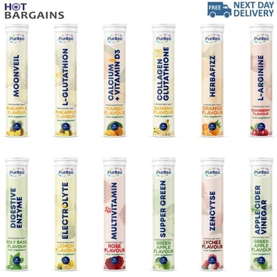HOT BARGAINS 30 X Effervescent Supplement Wellness Boosters Nutrition That Fizzes with Flavor