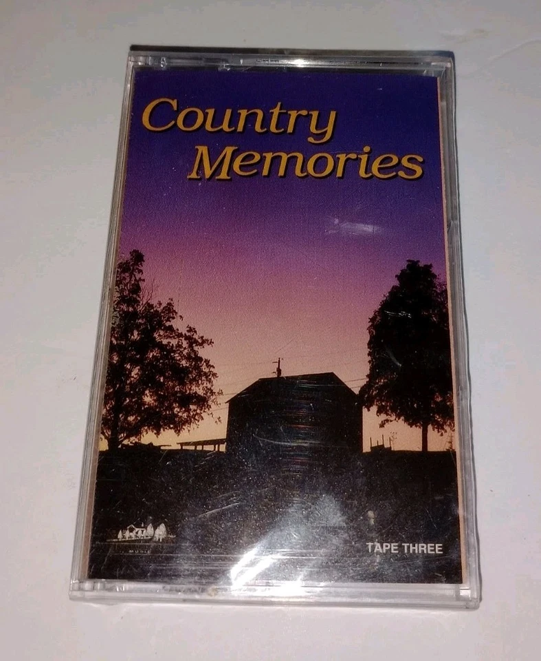 NEW SEALED Country Memories Tape 3 Cassette Tape, 1993, MCA Heartland MSC3-35429 - Image 2 of 2