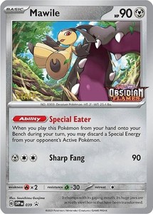 Mawile - SVP039 - Pokemon Scarlet & Violet Promo STAFF Ultra Rare Holo Card NM
