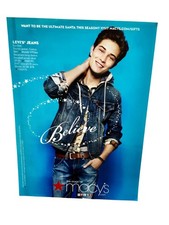 2014 Macy’s Levi’s Believe Christmas Denim Menswear Print Ad