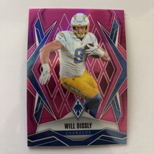 2025 Panini Phoenix - Will Dissly #140 Pink Seismic /75 Los Angeles Rams