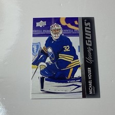 Michael Houser Sabres 2021-22 Young Guns Upper Deck RC #245