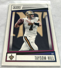 2022 Panini Score Football Taysom Hill New Orleans Saints base card #57