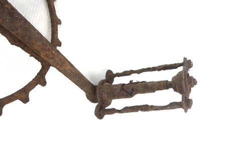 Rare Antique Vintage 1920s Pope Westfield Double D Crank Sprocket Pedal as Found - Picture 3 of 9