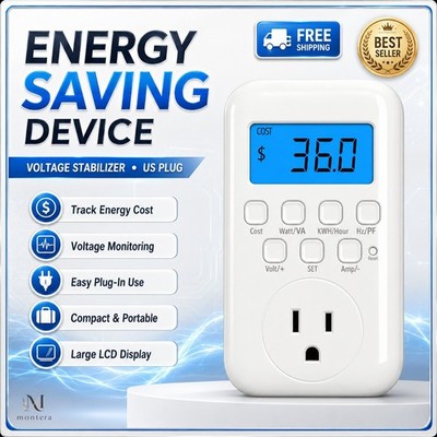 Energy Saving Device Stopwatt Electricity Saving Box Stabilize Voltage Device-US