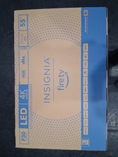 Insignia Fire TV F30 Series 55" 4K LED Smart TV with Alexa, Black