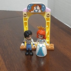 Lego Ariel Little Mermaid Bride Flounder Sebastian Minifigure Disney Princess + 