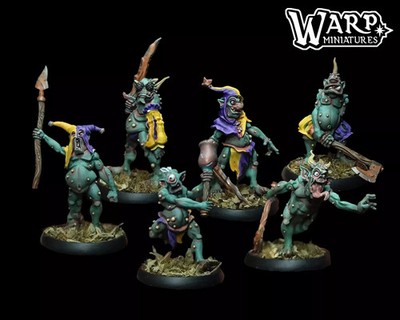 Krankheitsverbreiter (6 Modelle) | Age of Fantasy Dämonen | Warp Miniatures