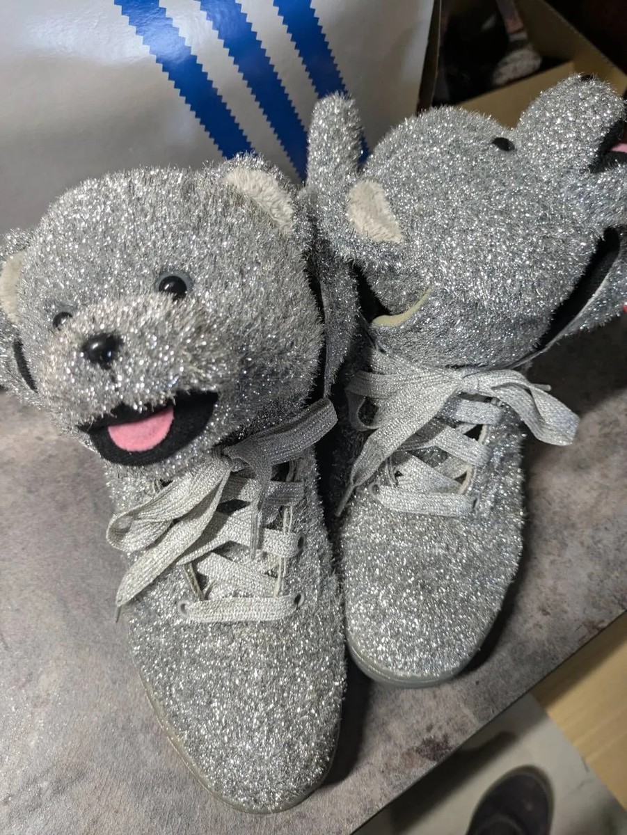 Jeremy Scott × adidas JS BEAR High Top Sneaker Men's Size US 5.5