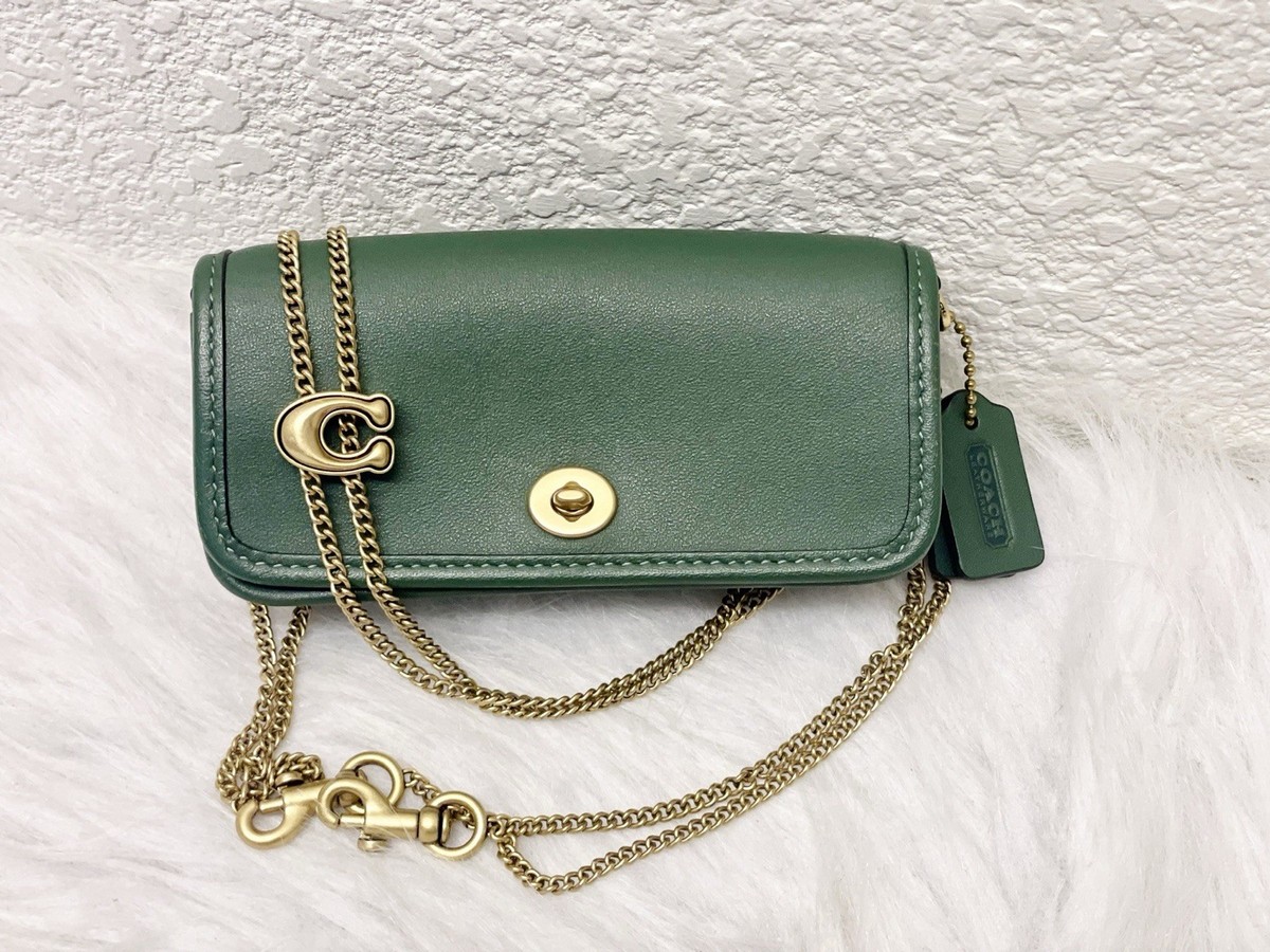 COACH コーチ ダークグリーンレザー ショルダーミニベルトバッグ 未使用 楽天市場】オールドコーチ ショルダーバッグ（カラーグリーン）の通販