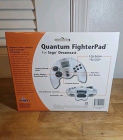 Quantum FighterPad Controller InterAct for Sega Dreamcast Console Game System