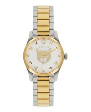 Gucci Womens Two Tone 27mm Bracelet Fashion Watch