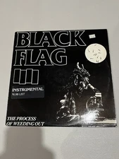 Black Flag "Process of Weeding Out" LP (Vinyl, SST) Original - 1985