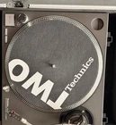 Technics SL-1210MK2 Quartz Direct Drive DJ Turntable Black w/ Slipmat. With case