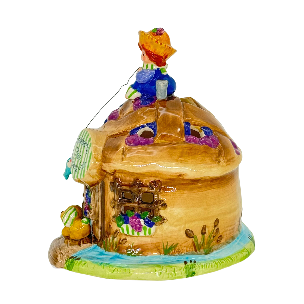 Blue Sky Clayworks Strawberry Shortcake Huckleberry Pie Cabin