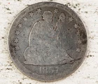 1857 Seated Liberty Quarter Good - No Motto #427