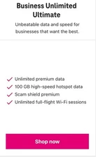 T-Mobile Business Unlimited Ultimate ESIM Only 30 days