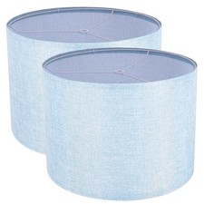 Lamp Shades Set of 2, Drum Lampshade for Table Lamps Floor Lamp, 13" Top X 13...