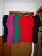Size Plus, Short Sleeve Crewneck Tee Dressess ,4X,3X,2X, Old Navy, 100% cotton N