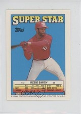 1988 Topps Super Star Sticker Back Cards ( 17) Ozzie Smith Gary Gaetti HOF 04br