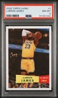 2025 Topps Living LeBron James #1 First Card in Set PSA 8 NM-MINT
