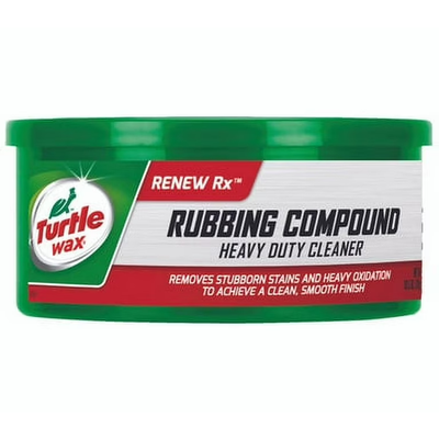 #ad HEAVY DUTY Turtle Wax Rubbing Compound Tub Truck Auto Scratches CLEANER 10.5 oz. $11.99