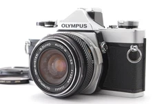 [EXC+5] OLYMPUS OM-1 SLR 35mm Film Camera G.Zuiko Auto-W 28mm F3.5 From JAPAN