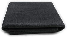 100 MERINO WOOL FELT 18 X 22" Sheet- MADE IN USA- Black, Sew, Craft, Pure Wool