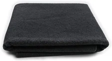 100% MERINO WOOL FELT 18 X 22" Sheet-  MADE IN USA- Black, Sew, Craft, Pure Wool