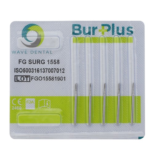 5 Stück Prima Wave Dental Hartmetall Bohrer High Speed FG 19mm / Chirurgisch FGOS SL 557 25mm - Bild 362 von 363