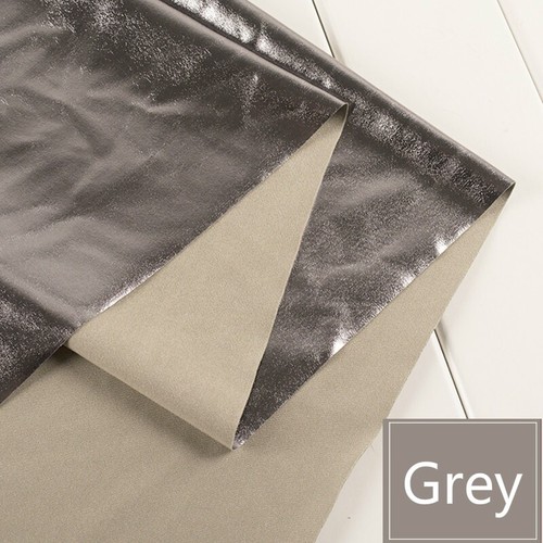 Elastic Faux Patent Leather Fabric Wet Look Stretch Metallic Shiny Material Trim - Picture 11 of 25