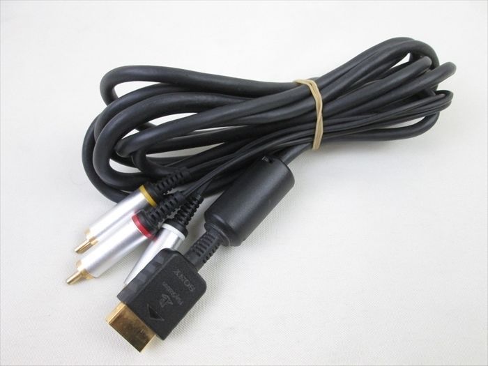 PS Official AV Cable SCPH-10500 Sony Playstation Import PS Official AV Cable SCPH-10500 Sony Playstation Import