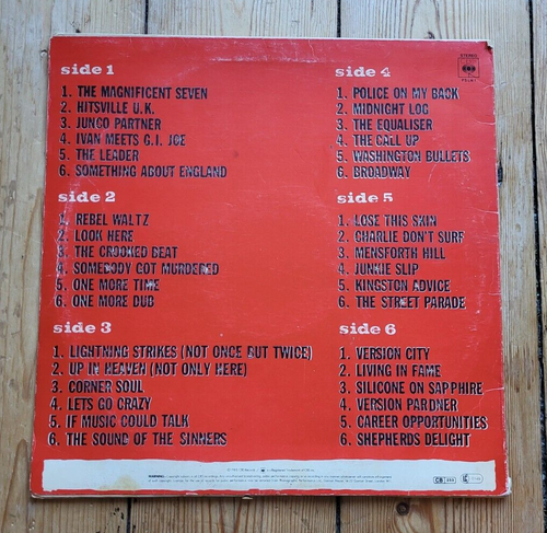 The Clash Sandinista! Triple LP Uk Original Punk - Picture 3 of 12