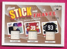 2021-22 Leaf Lumber Hockey DOUG GILMOUR #HS-6 Have Stick Will Travel 20/35