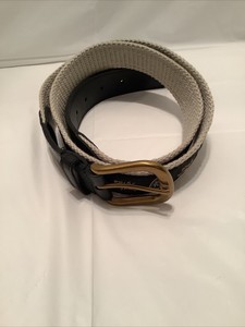 canvas golf belt