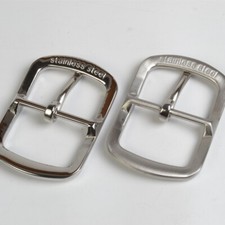 40mm 1.5" Heavy Duty Stainless Steel Single Prong Rectangle Belt Buckle New