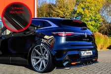 Heckansatz Diffusor aus ABS für Renault Megane E-Tech Elektric RCB Schwarzglanz