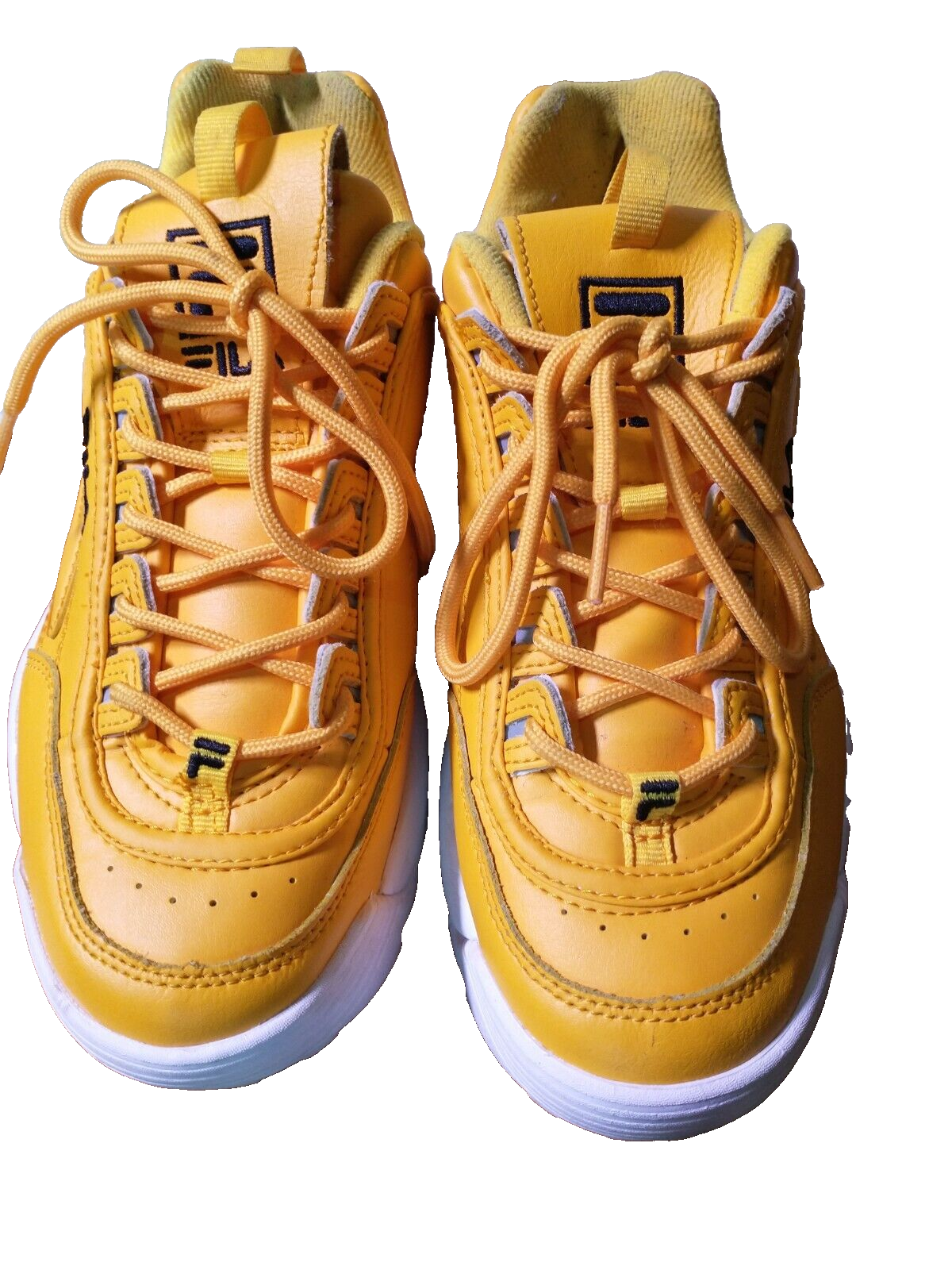 Sneakers gialle da donna Fila Disruptor taglia 9 5FM00540 702