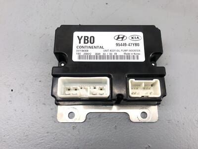 2018-2020 KIA STINGER 3.3L OIL PUMP INVERTER CONTROL MODULE 95449-47YBO OEM 2019