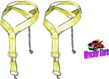 Qty. 2 Basket Straps For Chevron Wheel Lift Wrecker Auto Loader Rollback