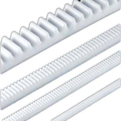 Zahnstangen aus Polyacetal (POM) | L=250mm | Modul 0.5-0.7-1.0-1.5-2.0-3.0 