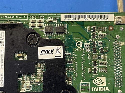 Dell NVIDIA Quadro NVS 420 (K722J) 512MB GDDR3 SDRAM PCI Graphic Card - Picture 5 of 7