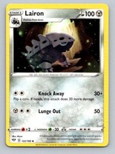 2020 Pokemon Card Darkness Ablaze Lairon 122/189