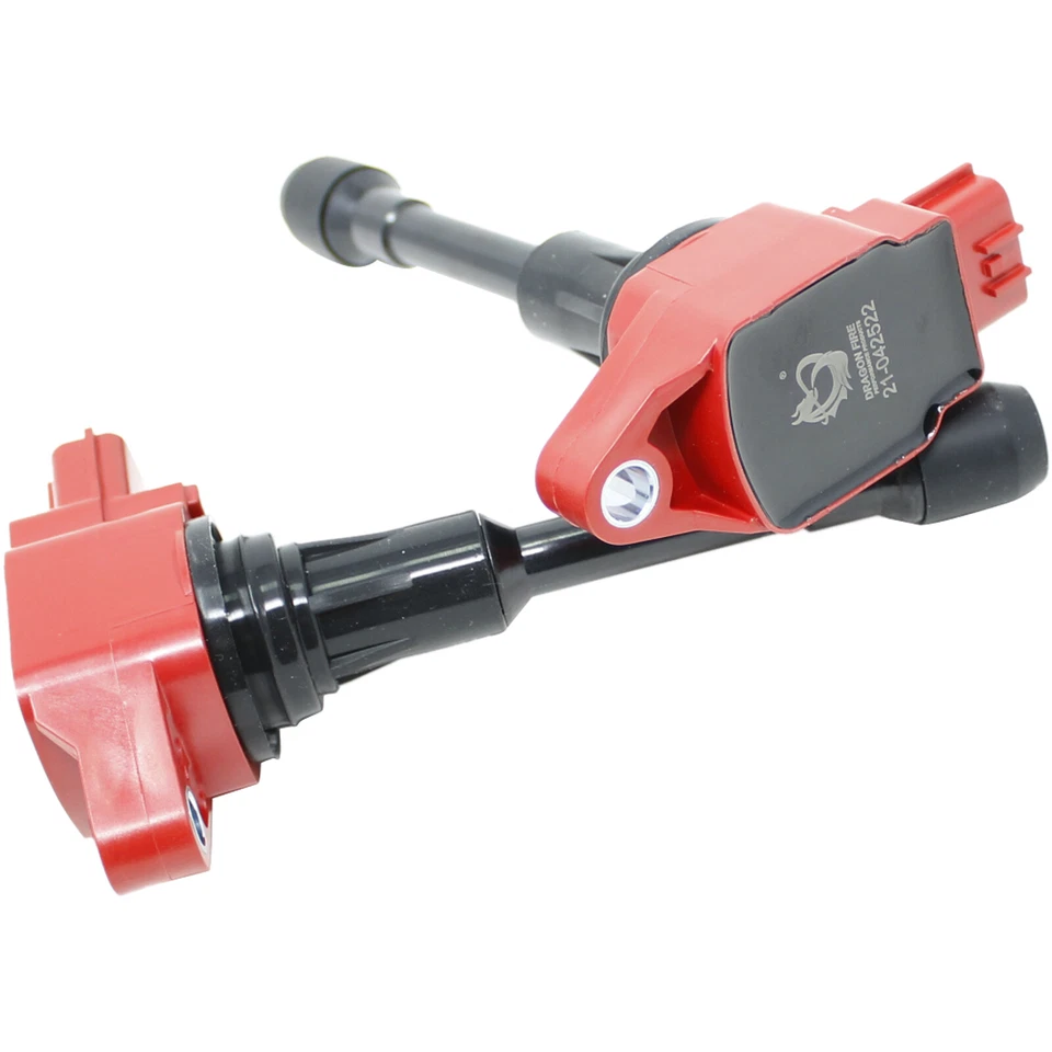 DRAGON FIRE PERFORMANCE Coil Spark Plug Set For Nissan Altima Sentra 1.8 2.0 2.5 - Image 4 of 4