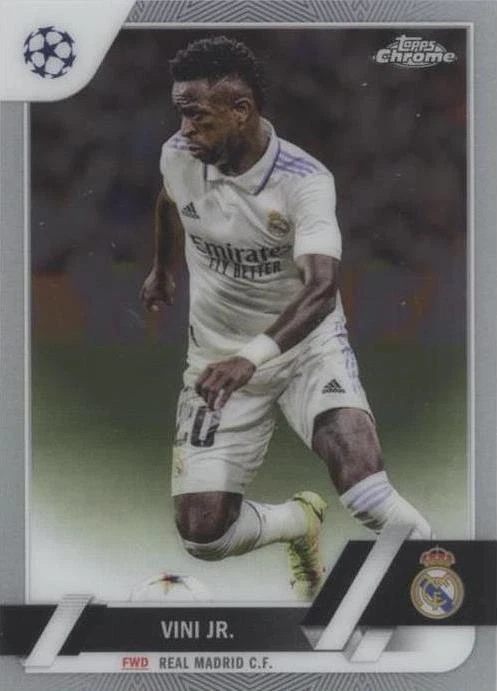 2022-23 Topps Chrome UEFA Club Competitions Soccer Trading Cards