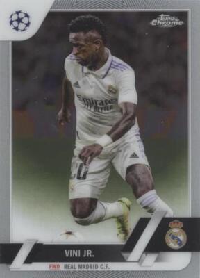 2022-23 Topps Chrome UEFA Club Competitions Vinicius Junior #20