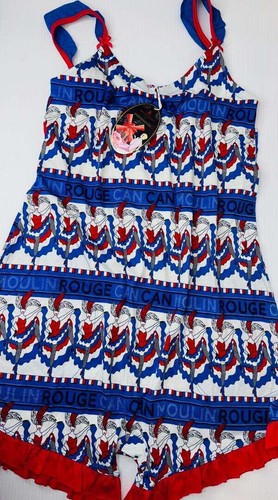 NWT PETER ALEXANDER LADIES MOULIN ROUGE ROMPER SIZE XS